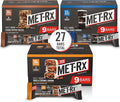 MET-Rx Big 100 Colossal Protein Bars Healthy Meal Replacement Snack Variety Pack 3.52 oz bars 9 Count (Pack of 3)