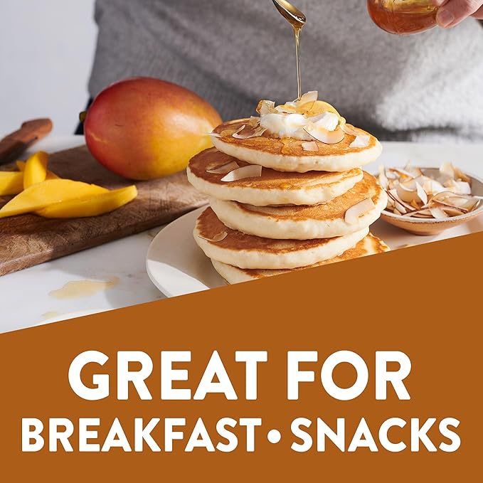 Krusteaz Light &amp Fluffy Pumpkin Spice Complete Pancake Mix 16-Ounce Boxes (Pack of 8)