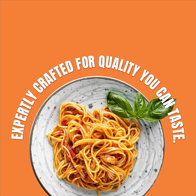 LIVIVA Low Carb High Protein KETO Value Pack Spaghetti Noodle Pasta 6 Pk – 135 g Protein per Box with Pea Protein &amp Konjac Flour - 8g Net Carbs Diabetic-Friendly - Healthy Al Dente Pasta (6 Pack