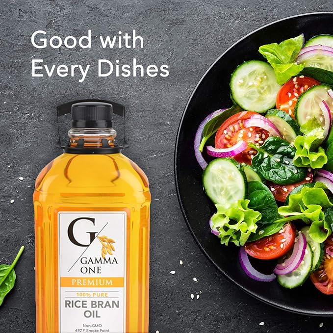 Gamma One Pure Rice Bran Oil 100% (0.5 L) $ 12Count