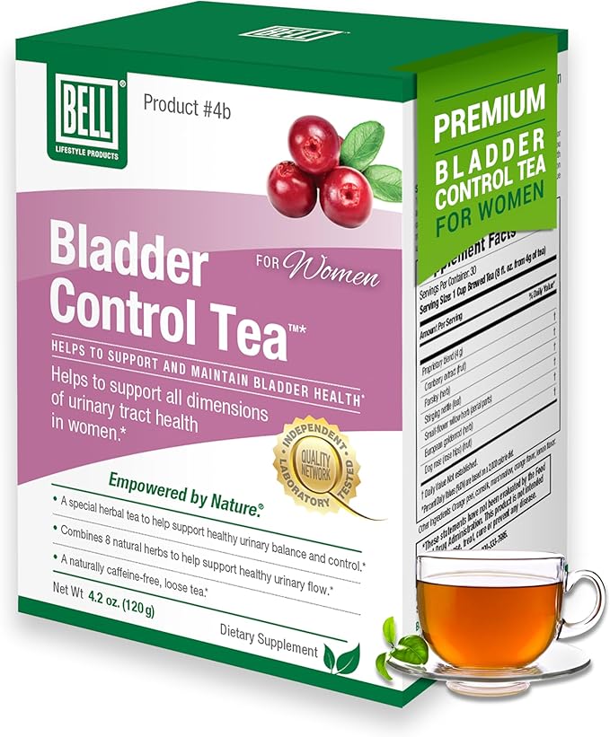 Bell Bladder Control Tea for Women™ - A Special Herbal Tea to Help Sup ...