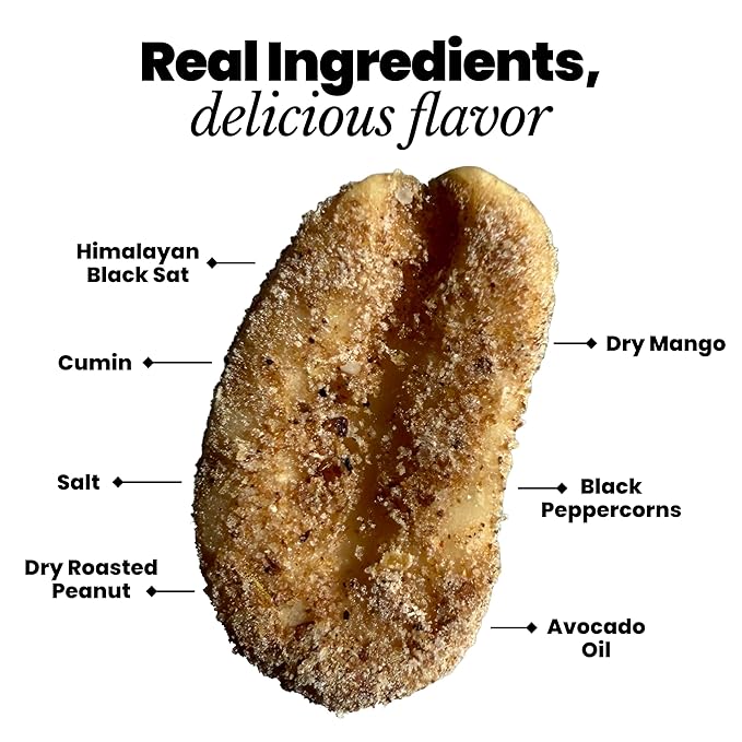 Confusion Snacks Original Salted Peanuts – Salty Flavored Snacks Seed Oil Free High Protein Snack Vegan Gluten-Free Keto Guilt-Free Salty Snacking 3-Pack