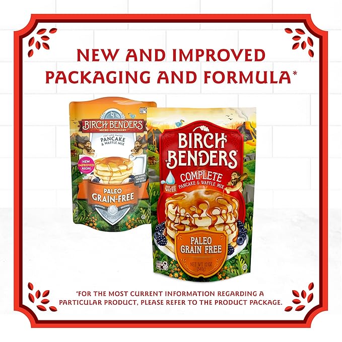 Birch Benders Paleo Pancake And Waffle Mix 12 oz (Pack of 6)