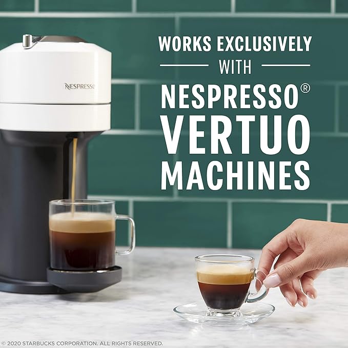 Starbucks by Nespresso Vertuo Single-Origin Sumatra Dark Roast Coffee 32-count Coffee Pods Brews 7.8 oz.