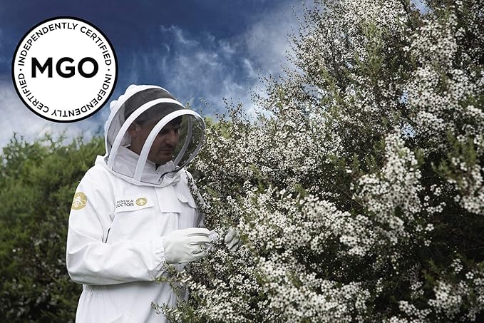 Manuka Doctor - MGO 60+ Manuka Honey Multifloral 100% Pure New Zealand Honey. Certified. Guaranteed. Raw. Non-GMO (8.75oz)