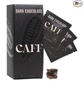 CAFF All Natural Energy Bites - Caffeinated Chocolate Flavored Chew for Energy Boost - No Added Sugar - 65mg Caffeine Chocolate Bars – 15 Calorie Organic Caffeine Snacks - Vegan Gluten-Free Keto (20