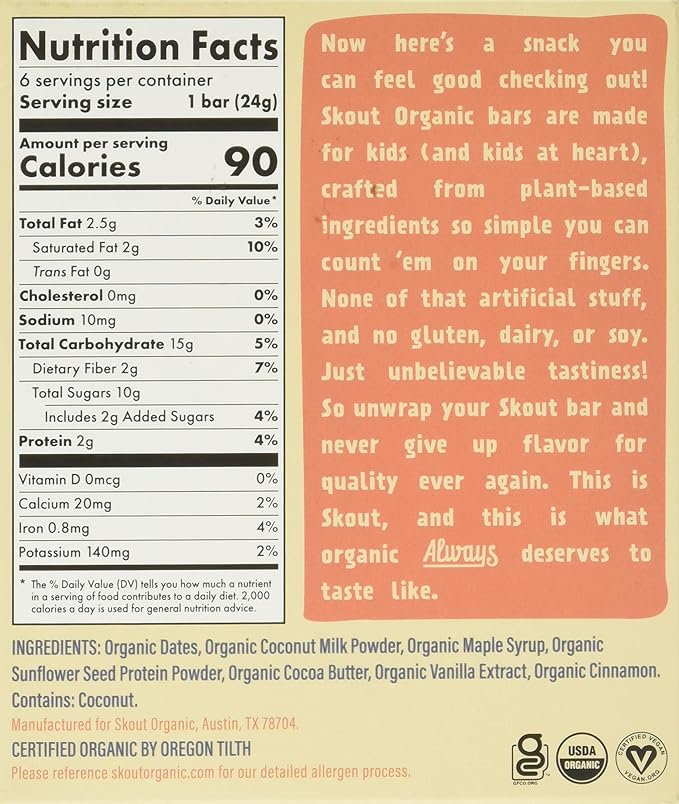 Generic Sk.out Bar French Toast 5.1 oz (Pack of 6)