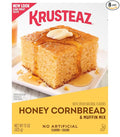 Krusteaz Honey Cornbread and Muffin Mix 15 Ounce (Pack of 8)