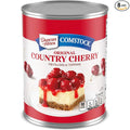 Duncan Hines Comstock Original Country Cherry Pie Filling and Topping 21 oz. (Pack of 8)