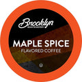Brooklyn Beans Roastery Coffee Pods Fall Maple Spice Flavored - Compatible with Keurig K Cup Brewers Including 2.0 Machines 40 Count Autumn-Inspired