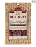 Exodus Passover Beef Jerky | Kosher Star-K Passover Certified | Gluten Free | By Aufschnitt (Sweet Chipotle 5 Pack)