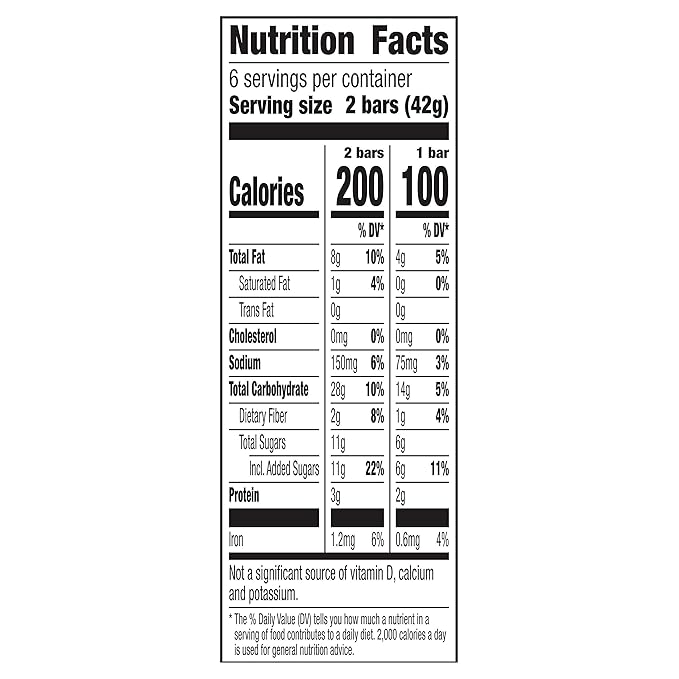 Nature Valley Crunchy Granola Bars Pecan Crunch 1.49 oz 6 ct 12 bars (Pack of 12)