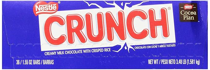 36 Bars of Nestle Crunch