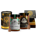 Ellora Farms Organic Greek Honey Bundle – Wild Thyme &amp Pine-Thyme Raw Unfiltered Award-Winning Preservative-Free Gift Pack with Dipper Pure Cold-Pressed – 2 x 450g