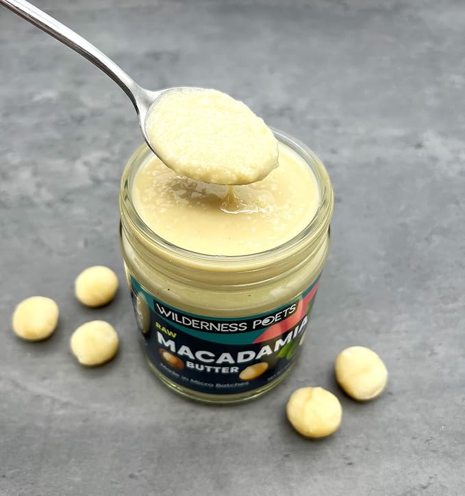 Wilderness Poets Raw Macadamia Butter (640 Ounce - 40 Pound - 5 Gallon)