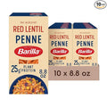 Barilla Red Lentil Penne Pasta 8.8 oz (Pack of 10) - Gluten Free Non GMO &amp Kosher - Plant Based Protein