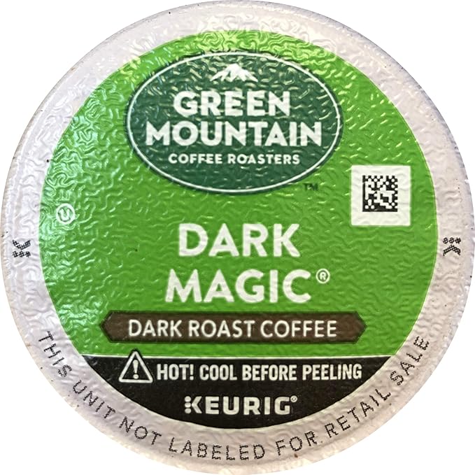 Green Mountain Coffee Dark Magic Single-Serve Keurig K-Cup Pods Dark Roast Coffee 72 Count