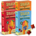 SOLELY - Organic Mango Whole Fruit Gummies Variety Pack (4 Flavors 5 Bags per Box) - Real Fresh Fruit - Healthy Snacks for Adults &amp Kids - Non GMO Vegan Snacks Shelf Stable - 20 Bags (3.5 oz)