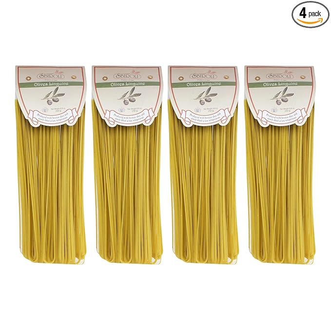 Olive Linguine Pasta - 8.8oz (250gm) - 4 Pack