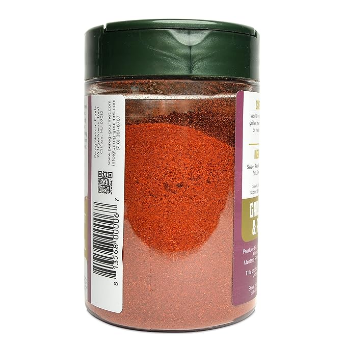 Pereg Chicken Seasoning Spice Rub (4 Oz x 6 Pack) - Perfect for Beef Poultry &amp Meat Dishes - Seasoning Spice Perfect For Dry Rub Seasoning - 100% Natural Ingredients - Non-GMO - Kosher Certified