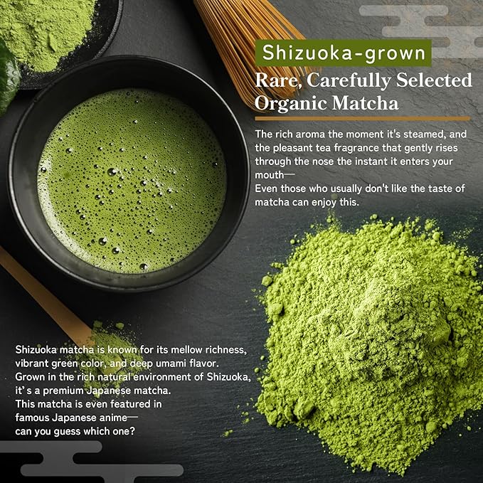 3 Packs (3 x 2.8oz) GMO-Free Japanese Steamed Bun Sorghum Flour Mix Gluten-Free Microwaveable (3 x 2.8oz Matcha)