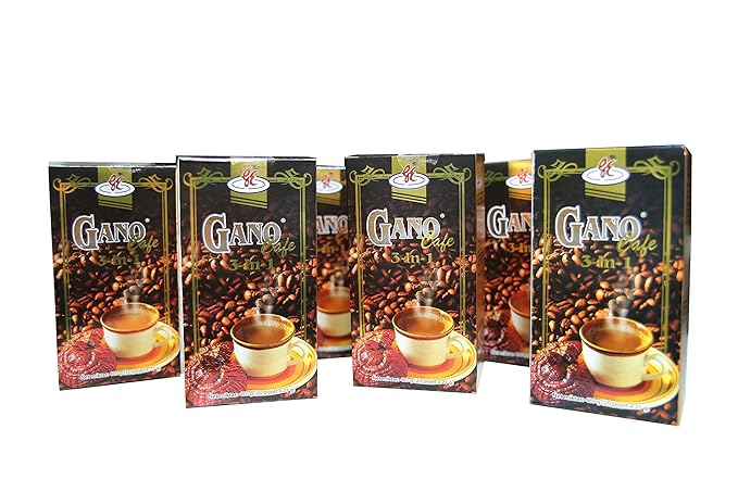 GANO EXCEL INTERNATIONAL 6 boxes GanoCafe 3 in 1 Ganoderma Coffee by Gano Excel