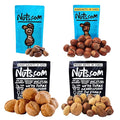 Nuts.com Whole Walnuts Mixed Walnuts in Shell 2lb Pecans &amp Oregon Hazelnuts in Shell 1lb - Gourmet Freshly Harvested Non-GMO for Cooking Baking and Snacking