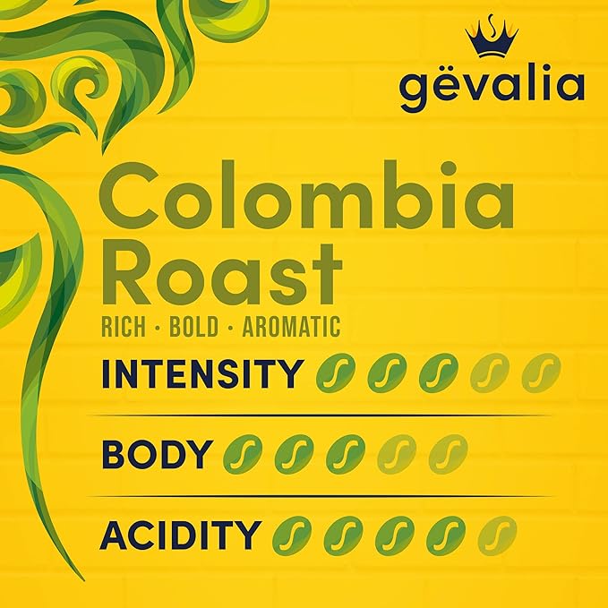 Gevalia Colombia K-Cup Coffee Pods for a Keto and Low Carb Lifestyle 84 ct Box