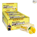 FITCRUNCH Snack Size Protein Bars 6-Layer Baked Bar 3g of Sugar &amp Soft Cake Core (9 Bars Lemon Cake)