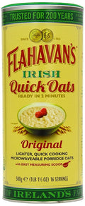 Flahavans Quick Oats Drum 500 g (Pack of 6)