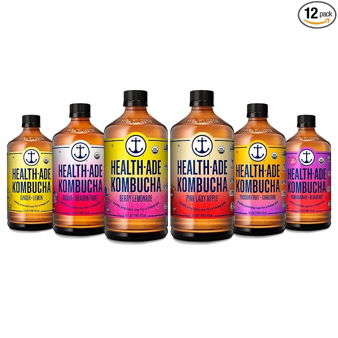 Health-Ade Kombucha Sampler 12 Pack