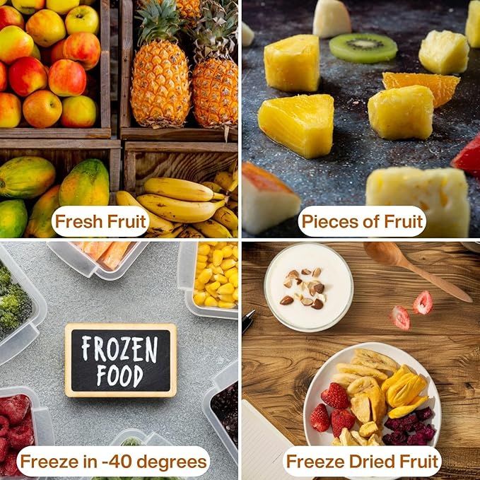 Juju-Oops Freeze-Dried Mixed Fruit 12 Bulk Packs | 1 Oz Crunchy Healthy Snacks for Family Holiday Gifts Box Camping Picnic Party Snacking with Low Calories| 100% All Natural Emergency Food Non-