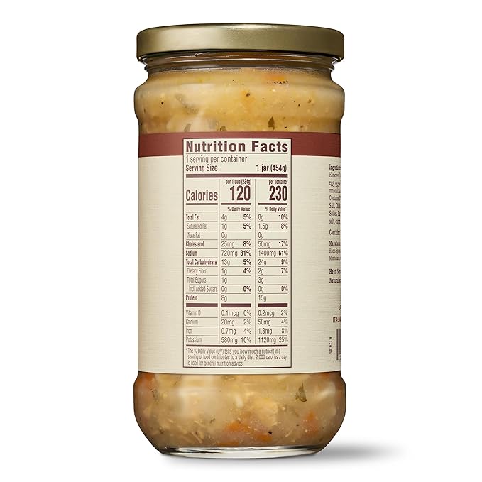 Rao's Homemade | Chicken Noodle Soup | 16oz | Pack of 6