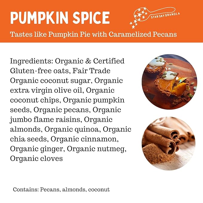 Star Sky Granola PUMPKIN SPICE &amp CARAMEL
