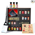 SmokehoSmokehouse by Thoughtfully Grilling Spices BBQ Set Includes BBQ Spatula Magnet and 15 Flavorful Seasoning and Rubs - Great Gift for Holiday Men Dad Husbanduse by Thoughtfully Grilling Sp