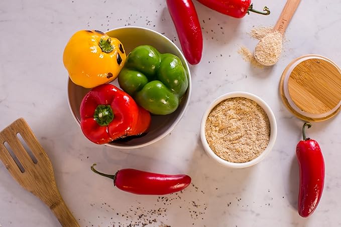 Gloriously Noochy Licious - Premium Vegan Cheese Alternative | Nutritional Yeast Flakes | Non-GMO Gluten-Free Dairy-Free Low-Calorie | Ideal for Vegan Mac &amp Cheese Pizza Sauces &amp More - 1