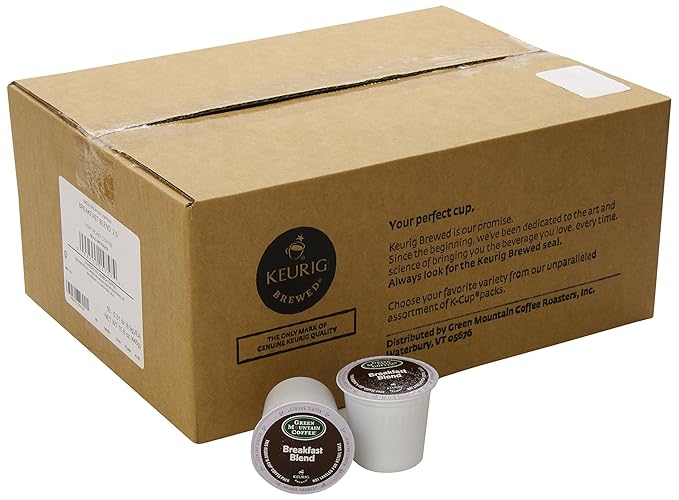 Keurig Green Mountain Coffee Breakfast Blend(melange) K-Cup Counts 50 Count