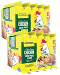 New! Instant 2 Minute Fiji Noodles - Chicken Flavor with Seasonings (2 x 5 PACKS) To boost the goodness in your bowl So Delicious Quick Meal!