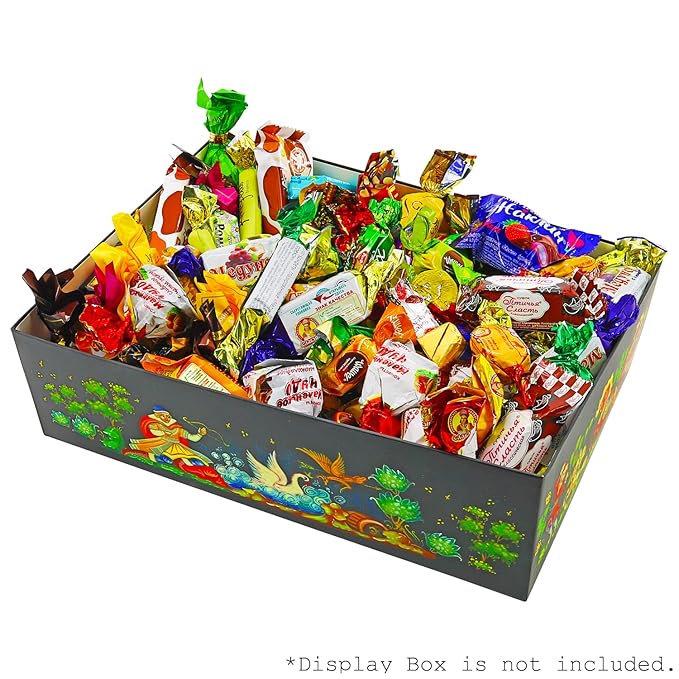 Supreme Sweets Candy Mix Gift Bag - Russian Polish &amp Ukrainian Candy Mix - Ulitimate Assortment of Chocolate Party Candy Mix of Eastern European Candies– Variety of Russian Polish &amp Ukrainia