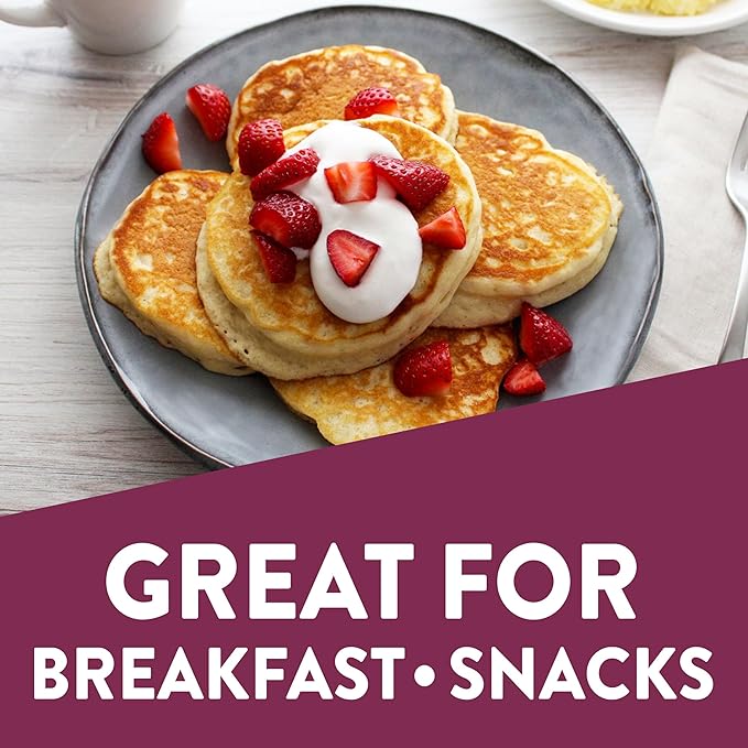 Krusteaz Sweet Cream Pancake and Waffle Mix Light &amp Fluffy 26 oz Boxes (Pack of 8)