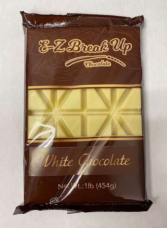 E-Z Break Up Chocolate - 1 Pack 1 LB (White Chocolate)