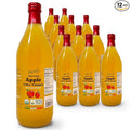 Food To Live Organic Apple Cider Vinegar 1 L – Raw Italian Natural Vinegar with the Mother Unfiltered Unpasteurized Non-GMO Vegan Glass Bottle (Pack of 12)