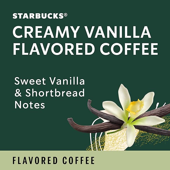 Starbucks by Nespresso Original Line Vanilla Flavored Coffee Espresso Pods 10 Count (Pack of 10)