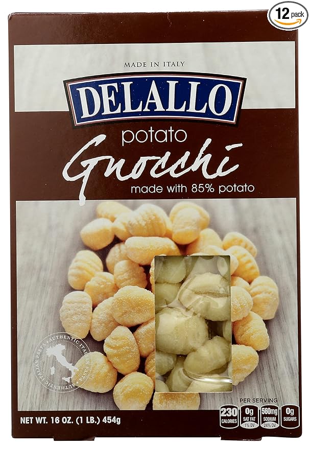 Delallo Gnocchi Pto 16 Oz (Pack Of 12)