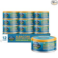 Wild Planet Albacore Wild Tuna in Extra Virgin Olive Oil Canned Tuna Sustainably Wild-Caught Pole &amp Line 5oz (Pack of 12)