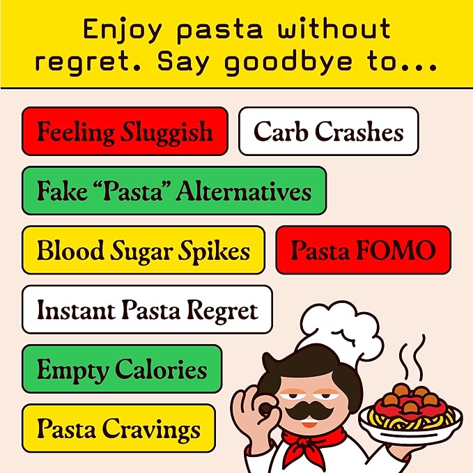 Pete's Pasta 6 Pack Low Carb Pasta - 3 Pack Elbow + 3 Pack Rotini Protein Pasta - Authentic Italian Keto Pasta Noodles - Imported from Italy