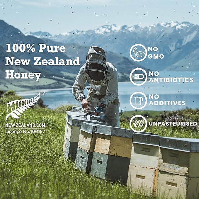 New Zealand Honey Co. Manuka Honey Special Bulk Package UMF 15+ / UMF 10+ UMF Certified / 8.8oz