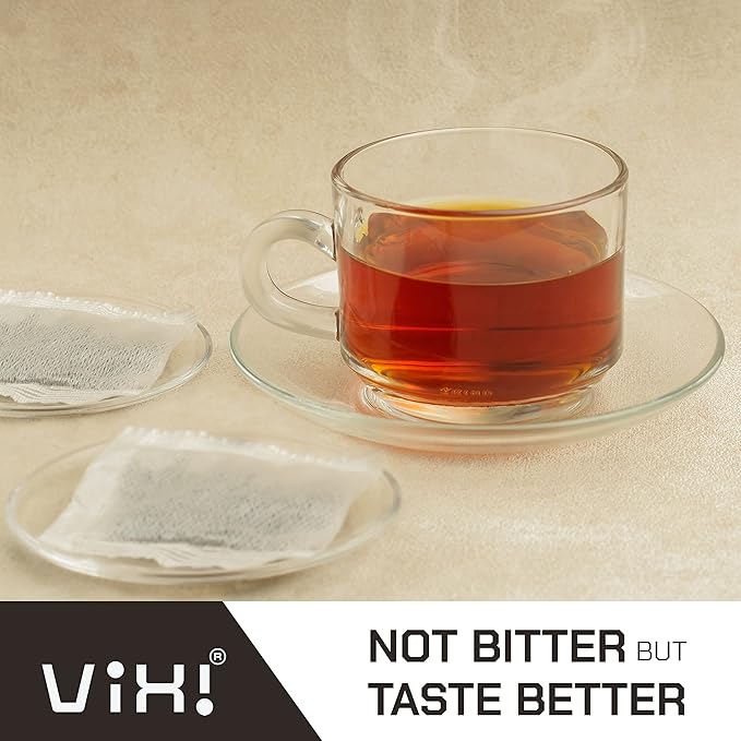 VIXI Oolong Tea Bags 150 Counts Vietnam's Mountain Tea Caffeinated Bold and Balanced Flavored Sugar Free Tagless 100% Natural Oolong Tee for Hot and Cold Brew