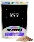 Everyday Dose Premium Adaptogenic Mushroom Coffee with Grass-Fed Collagen Chaga Lions Mane &amp L-Theanine for Better Focus Energy Digestion Skin and Immunity 30 Servings