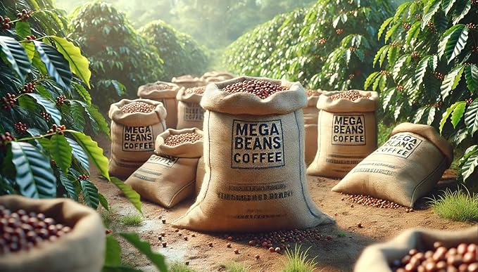 Colombia Ixtapa Excelso Unroasted Green Coffee Beans Mega Beans Coffee 100% Arabica (5LB)